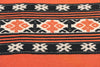 1 x 4 Vintage Orange Greek Kilim Rug 78797
