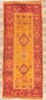 6 x 13 Vintage Orange Taznakht Moroccan Rug 20206