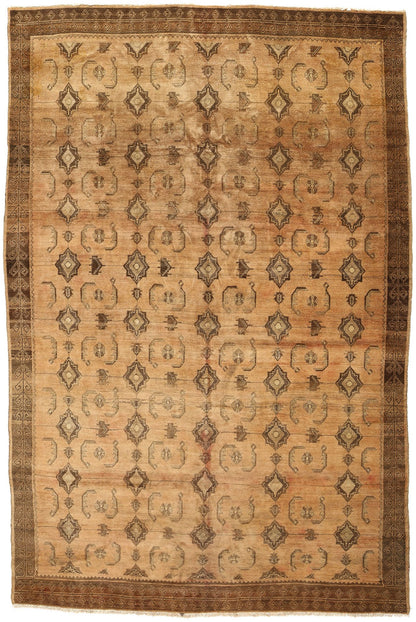 10 x 15 Vintage Turkish Kars Rug 77733