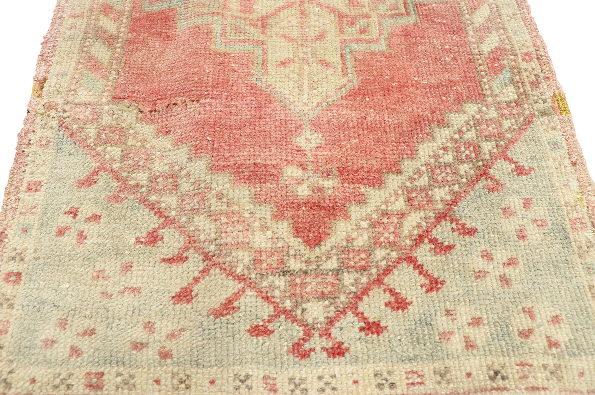 2 x 3 Vintage Turkish Yastik Rug 52724