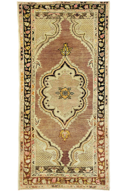3 x 6 Vintage Turkish Oushak Rug 52425