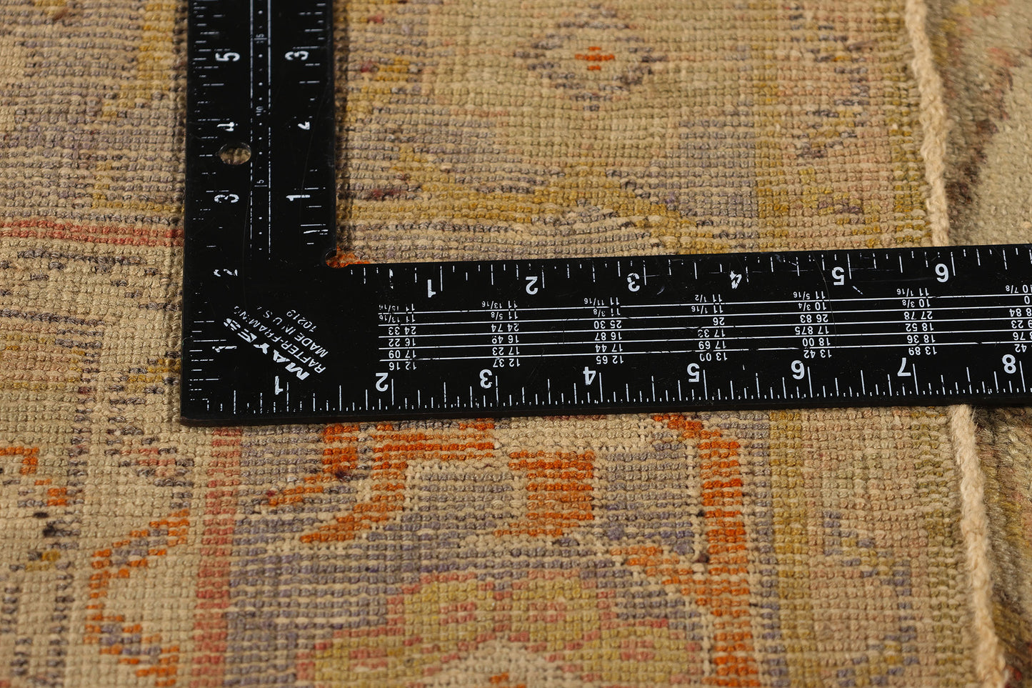 3 x 6 Vintage Turkish Oushak Rug 51084