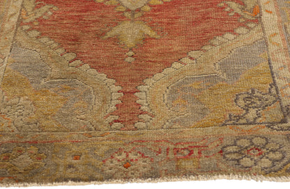 3 x 6 Vintage Turkish Oushak Rug 51084