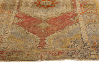 3 x 6 Vintage Turkish Oushak Rug 51084