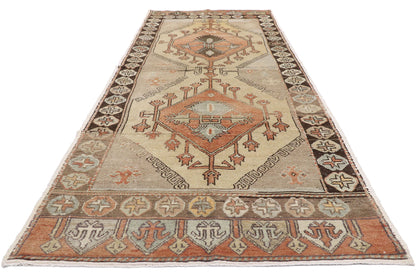 4 x 12 Vintage Turkish Oushak Rug 52711