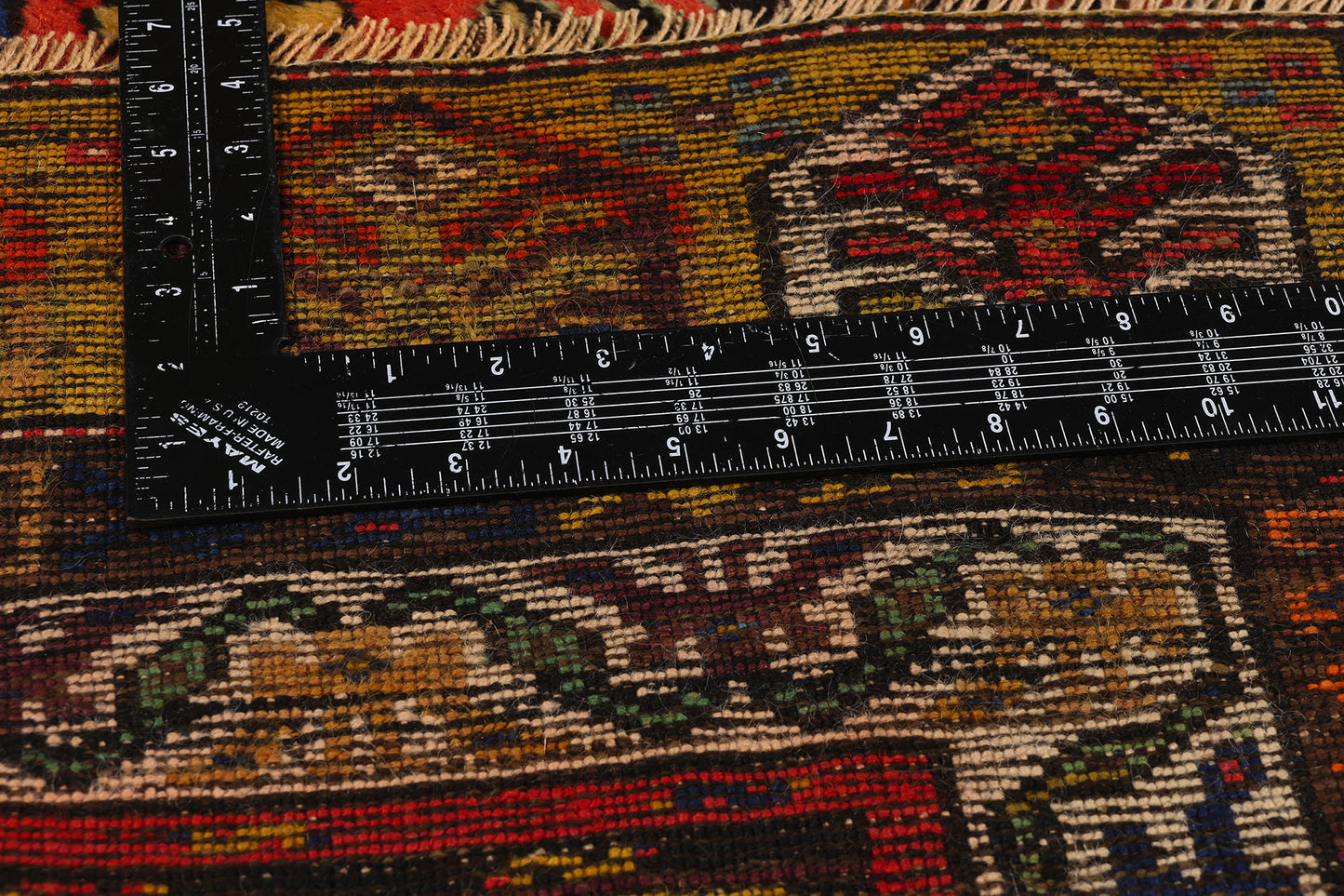 4 x 12 Vintage Turkish Oushak Rug 53881