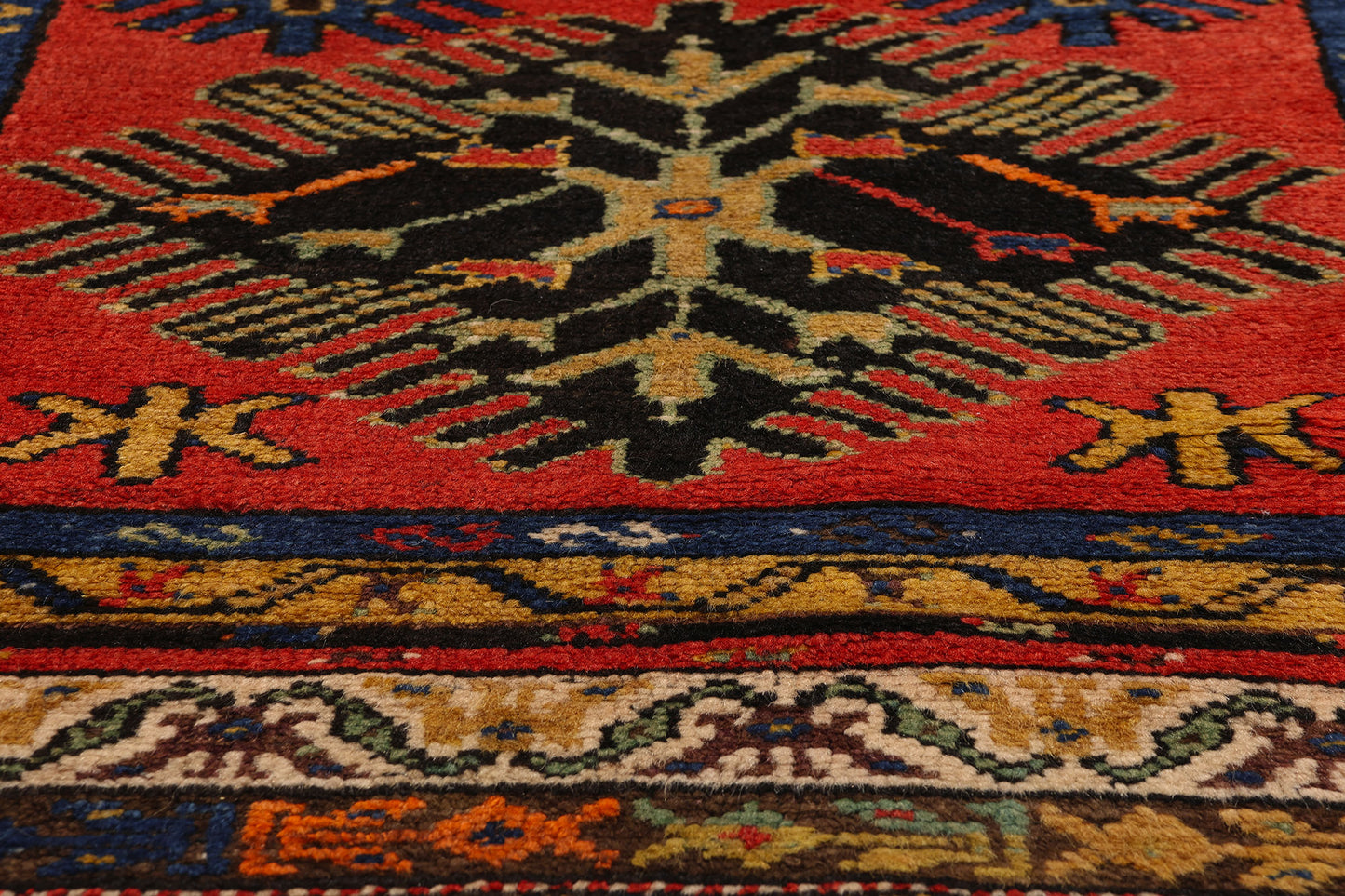 4 x 12 Vintage Turkish Oushak Rug 53881