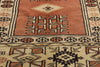 4 x 7 Vintage Turkish Oushak Prayer Rug 78217