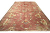 5 x 10 Vintage Turkish Oushak Rug 51402