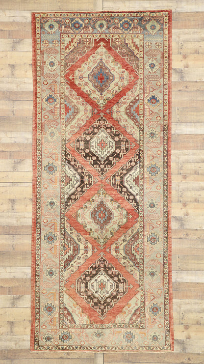 5 x 11 Vintage Turkish Oushak Rug 52415