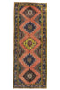 5 x 13 Vintage Turkish Oushak Rug 51790