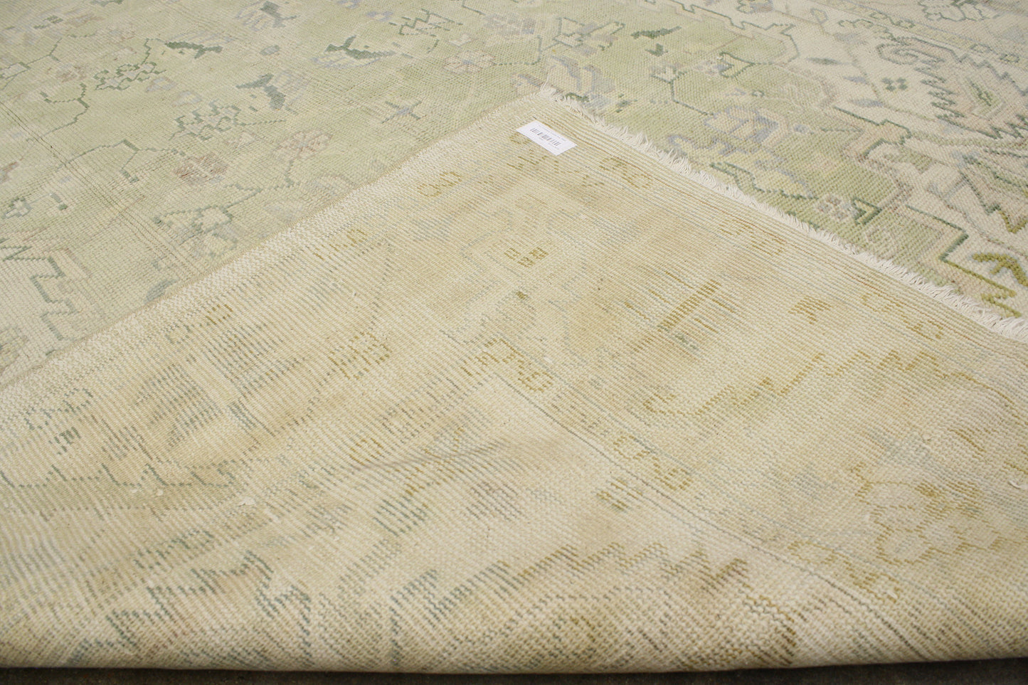 6 x 10 Vintage Turkish Oushak Rug 76863