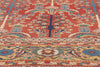 7 x 9 Vintage Turkish Oushak Rug 77005