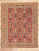 7 x 9 Vintage Turkish Oushak Rug 77005