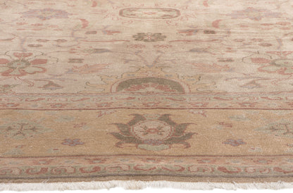 8 x 10 Vintage Turkish Oushak Rug 78674
