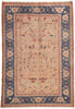 9 x 13 Vintage Turkish Oushak Rug 74185