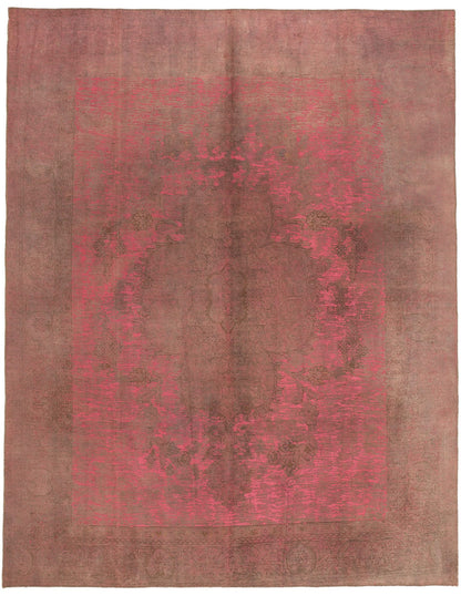 10 x 12 Vintage Turkish Overdyed Rug 60723