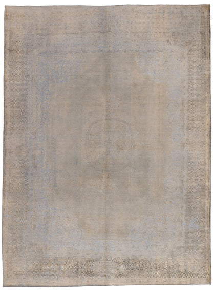 10 x 13 Vintage Turkish Overdyed Rug 60765