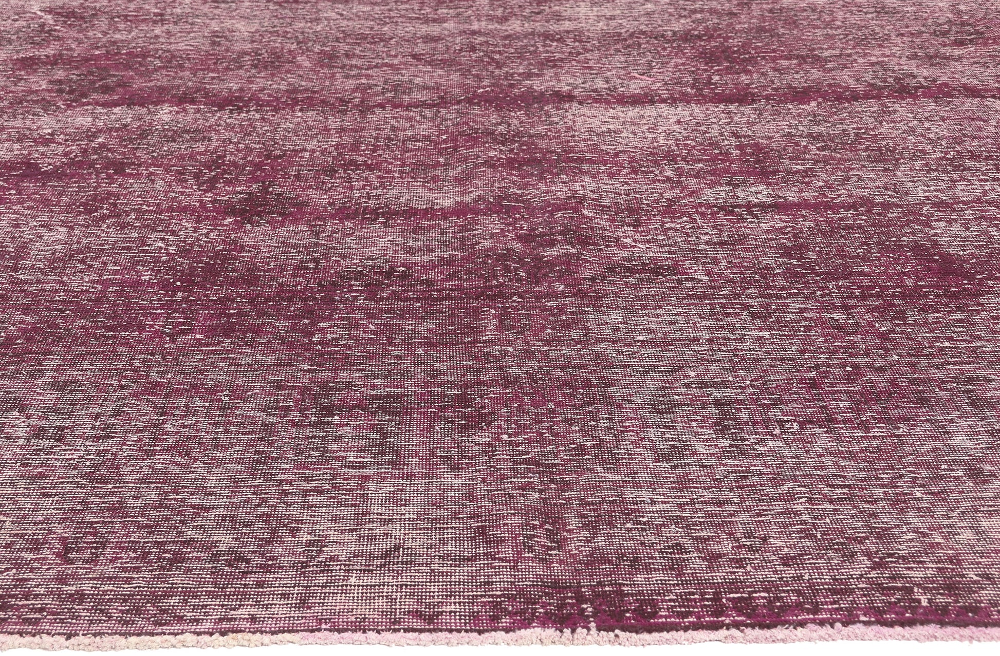 10 x 13 Vintage Turkish Overdyed Rug 60696