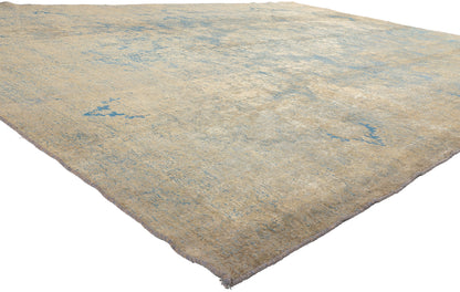 10 x 13 Vintage Turkish Overdyed Rug 60786