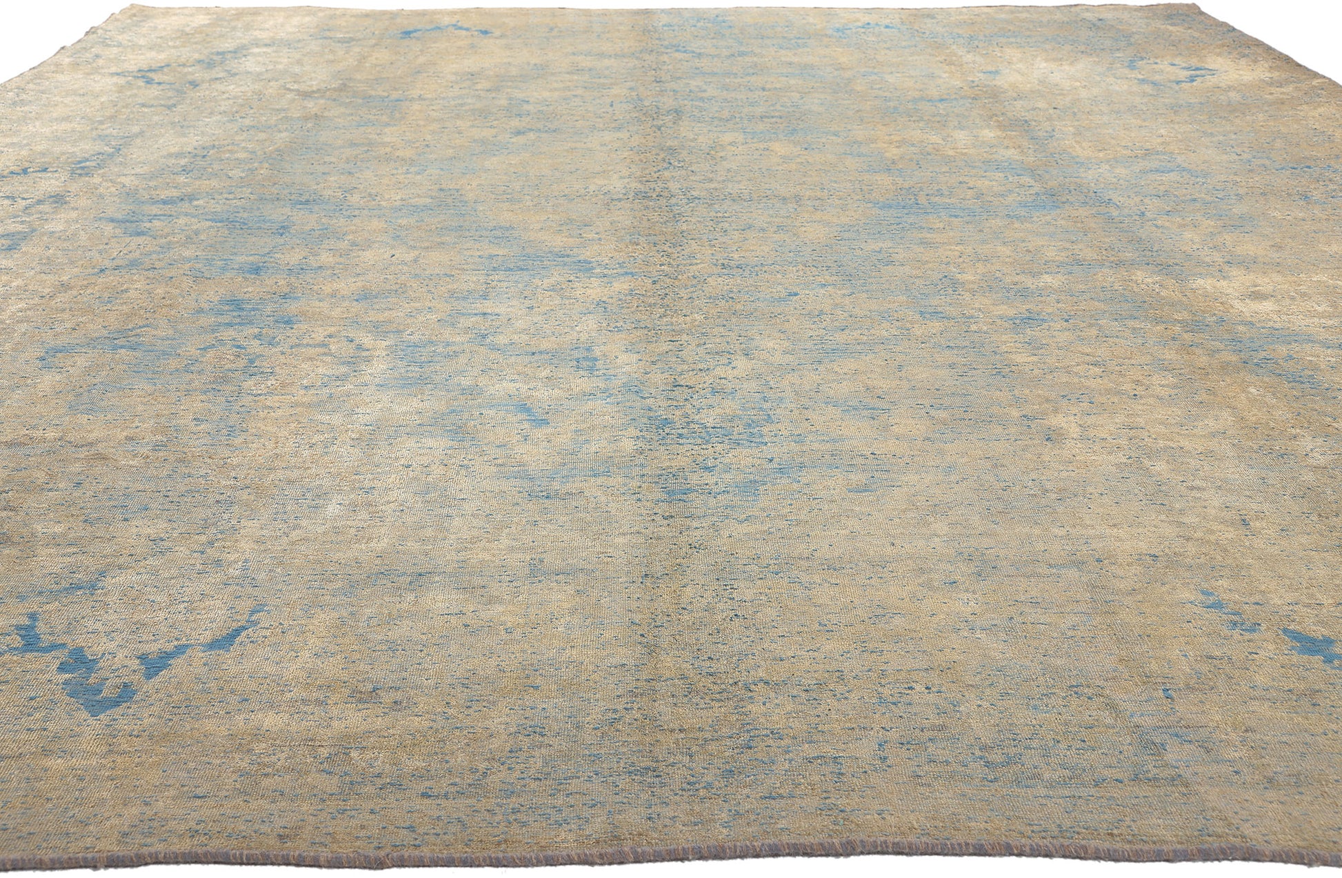 10 x 13 Vintage Turkish Overdyed Rug 60786