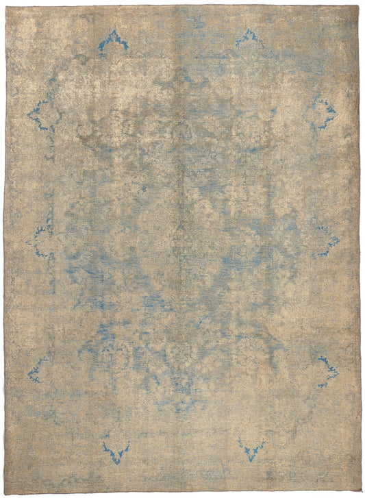 10 x 13 Vintage Turkish Overdyed Rug 60786