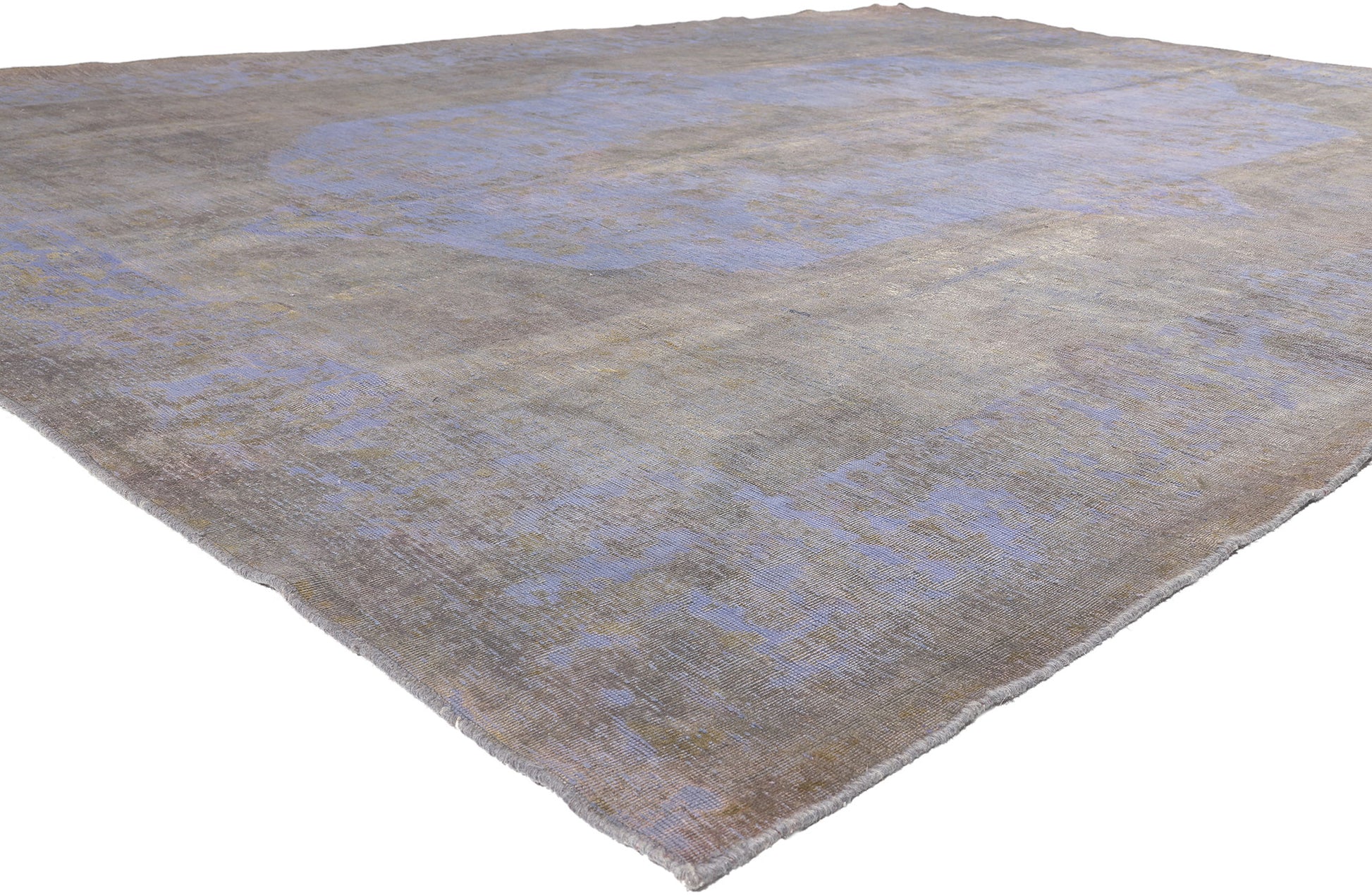 10 x 13 Vintage Turkish Overdyed Rug 60784