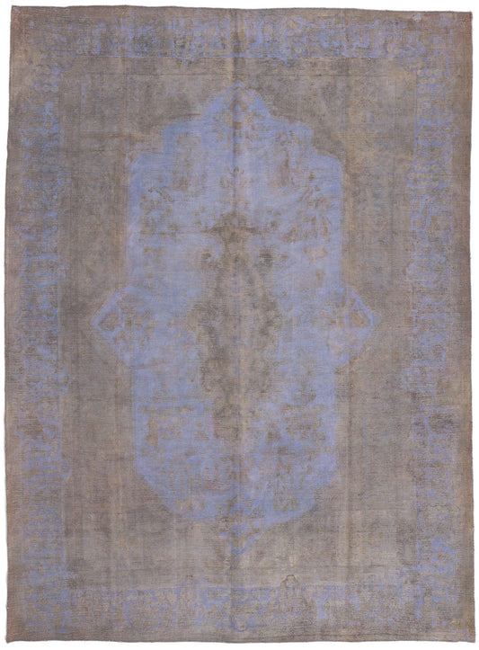 10 x 13 Vintage Turkish Overdyed Rug 60784
