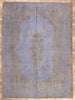 10 x 13 Vintage Turkish Overdyed Rug 60784