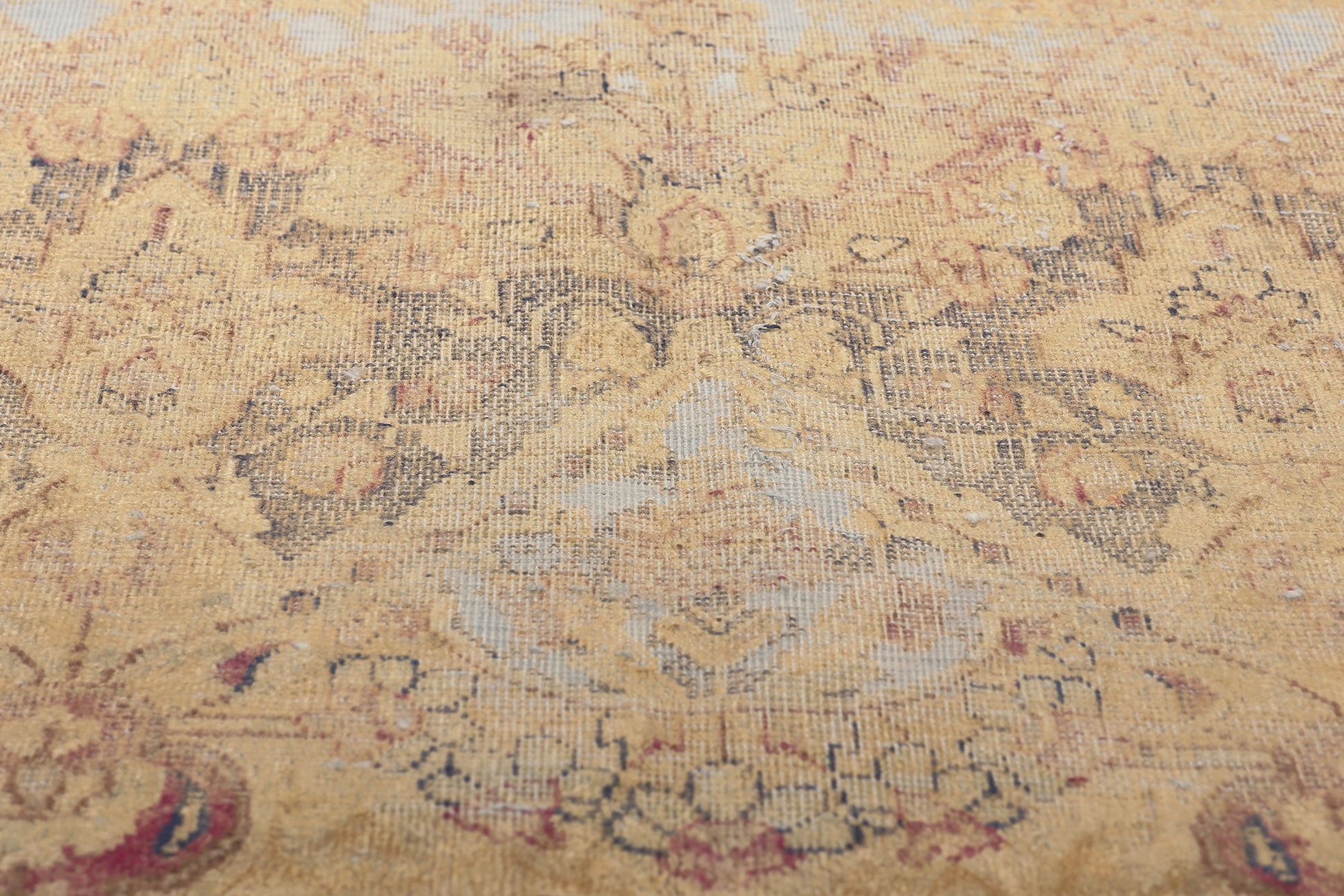 10 x 13 Vintage Turkish Overdyed Rug 60766