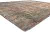 10 x 13 Vintage Turkish Overdyed Rug 60724