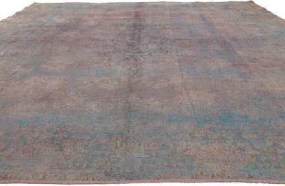 10 x 13 Vintage Turkish Overdyed Rug 60612