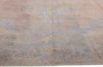 10 x 13 Vintage Turkish Overdyed Rug 60768