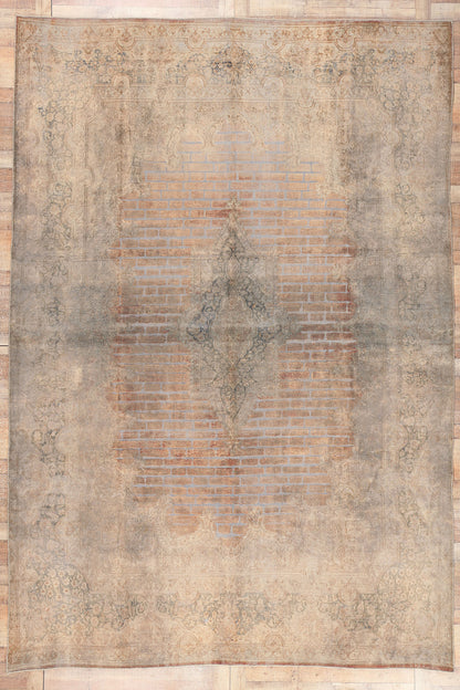 10 x 14 Vintage Turkish Overdyed Rug 60621