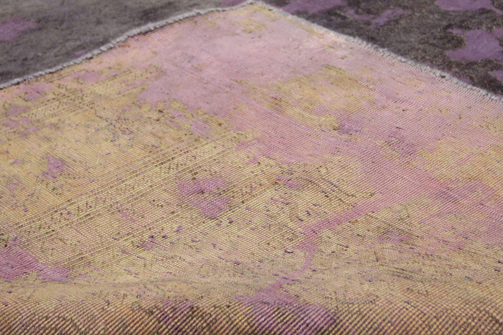 6 x 10 Vintage Turkish Overdyed Rug 60627