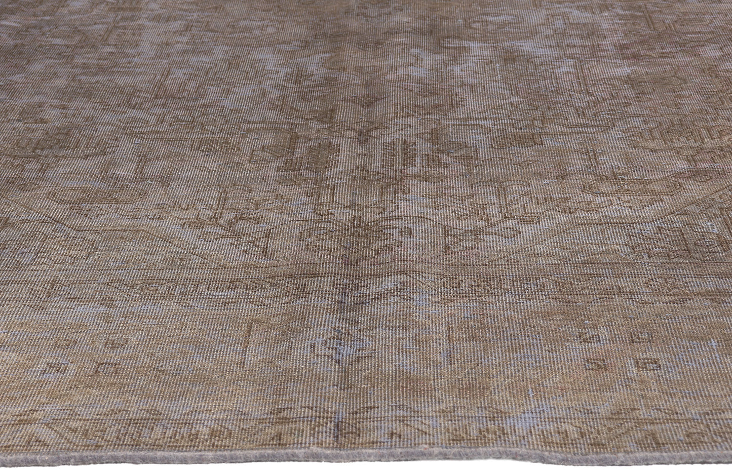 8 x 11 Vintage Turkish Overdyed Rug 60614
