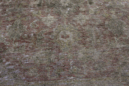 8 x 11 Vintage Turkish Overdyed Rug 60604