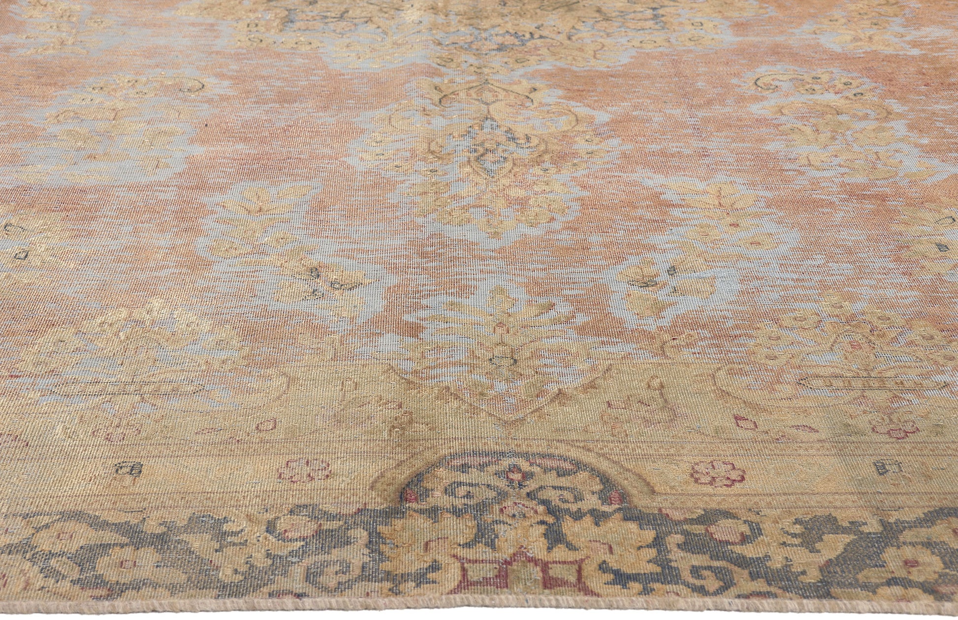 8 x 12 Vintage Turkish Overdyed Rug 60771