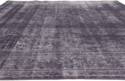 9 x 12 Vintage Turkish Overdyed Rug 60692