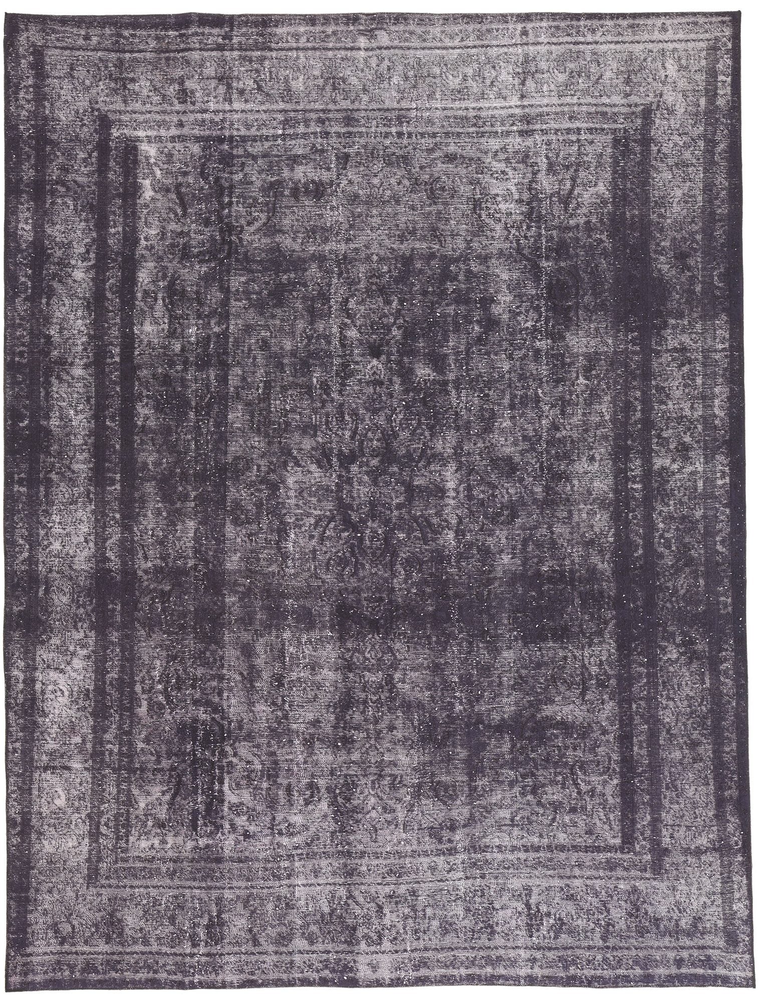 9 x 12 Vintage Turkish Overdyed Rug 60692