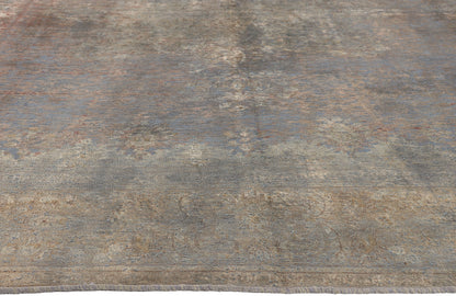 9 x 12 Vintage Turkish Overdyed Rug 60764