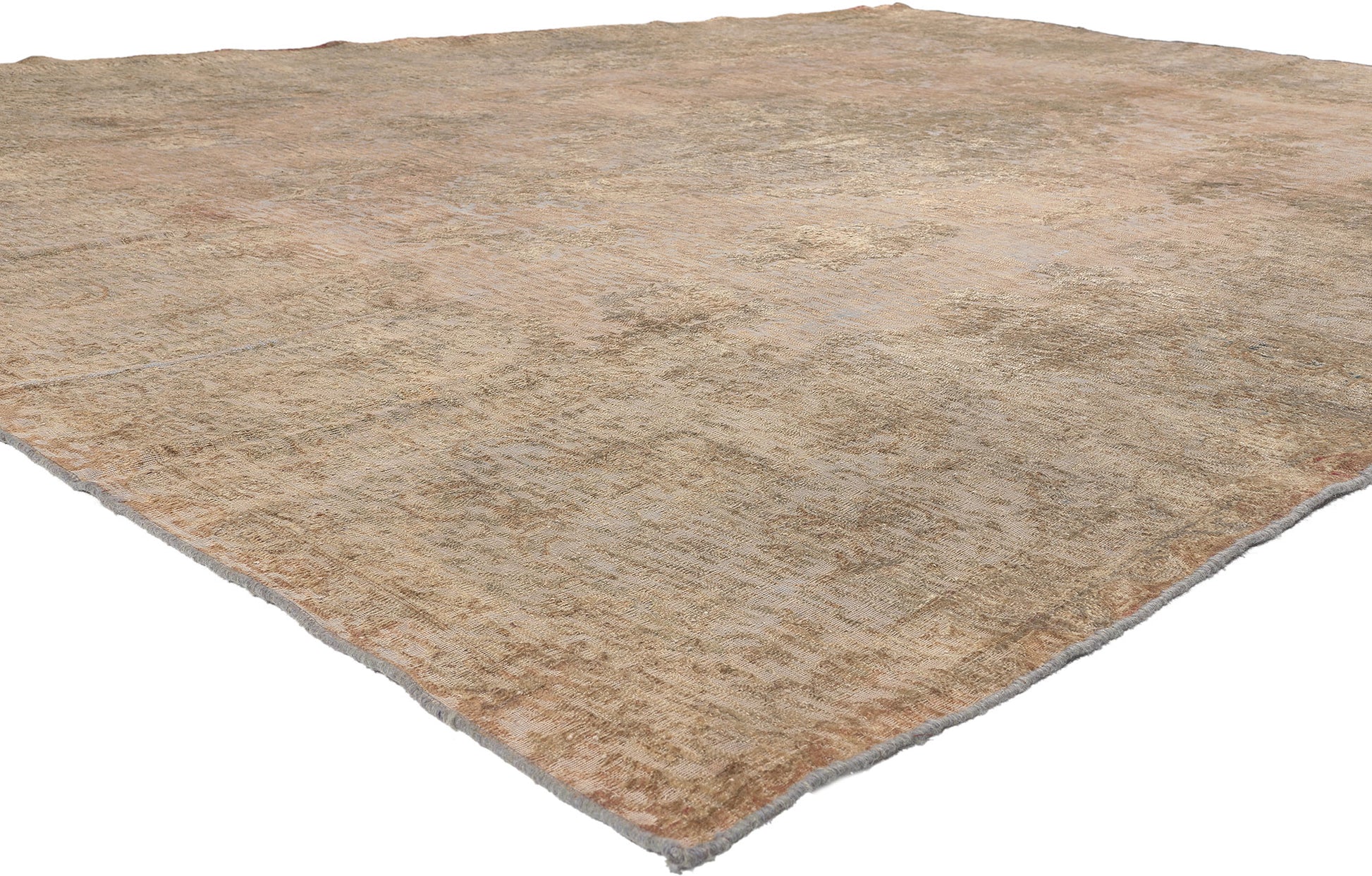 9 x 13 Vintage Turkish Overdyed Rug 60729