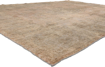 9 x 13 Vintage Turkish Overdyed Rug 60729