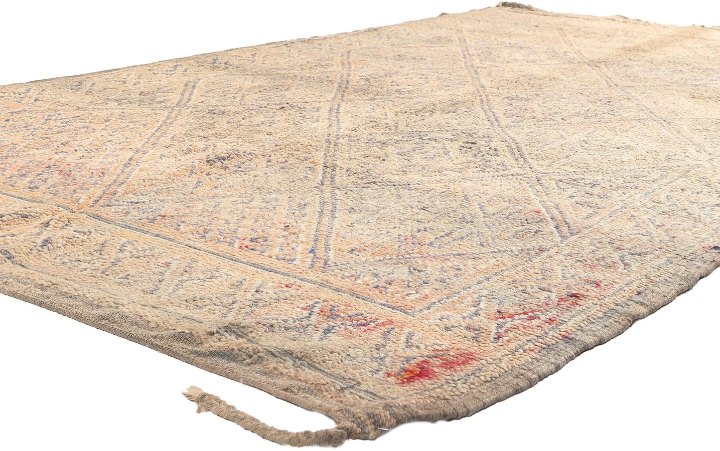 6 x 11 Vintage Beni MGuild Moroccan Rug 20973