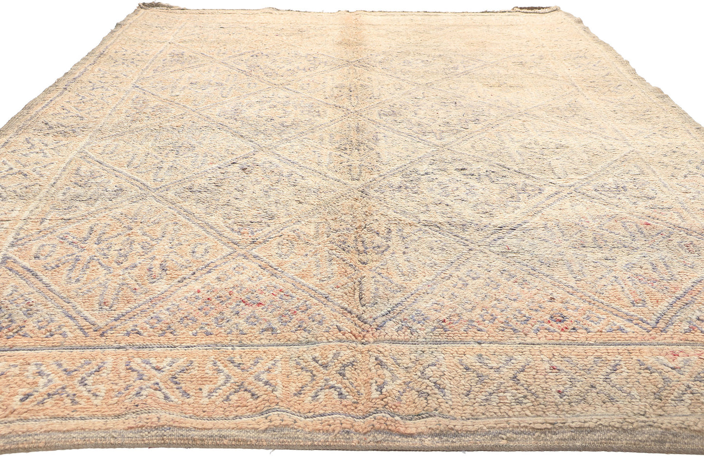 6 x 11 Vintage Beni MGuild Moroccan Rug 20973