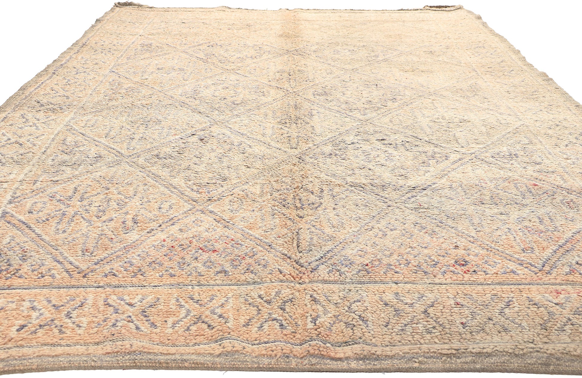 6 x 11 Vintage Beni MGuild Moroccan Rug 20973