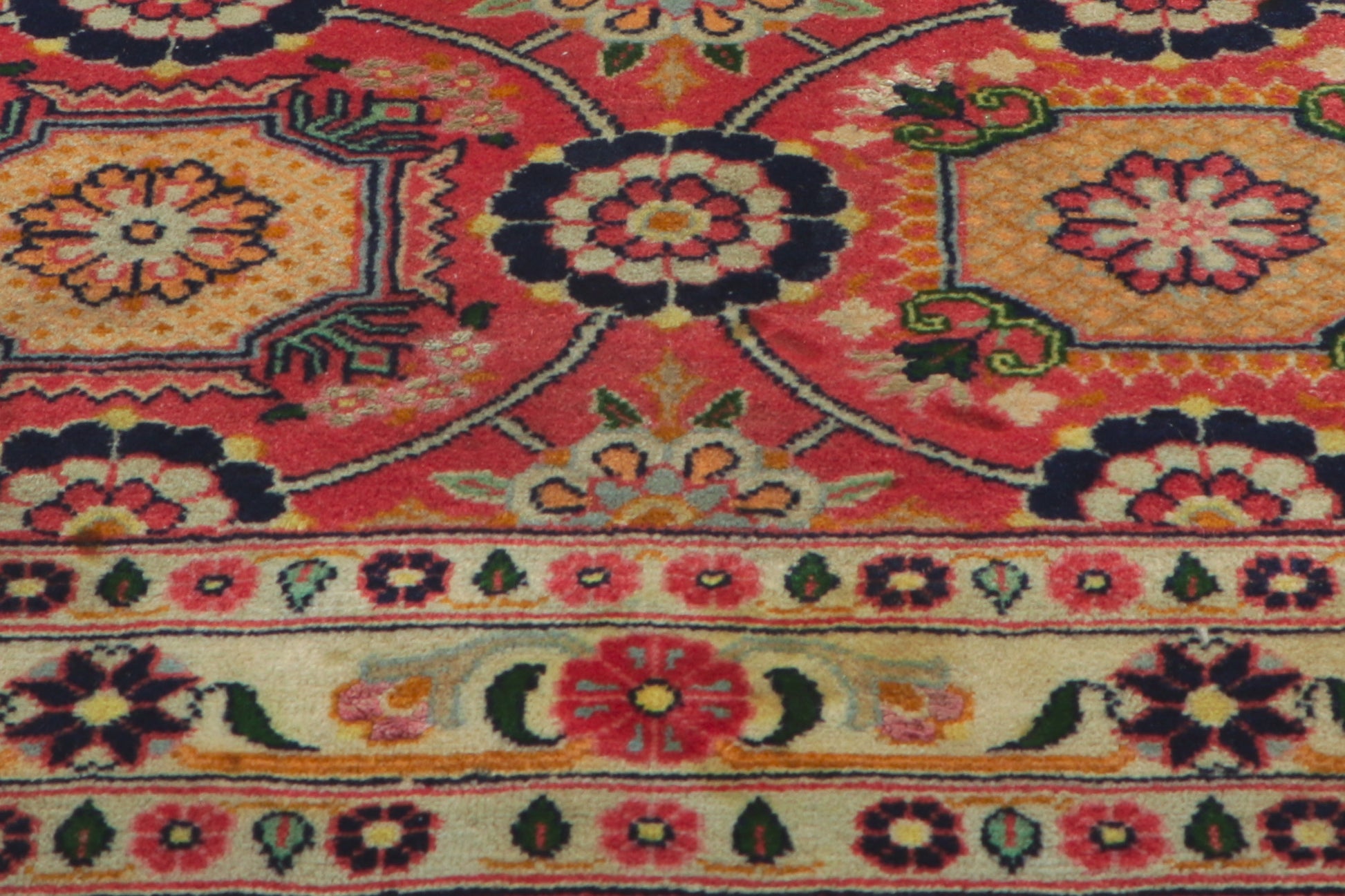 3 x 4 Vintage Persian Bijar Rug 61041