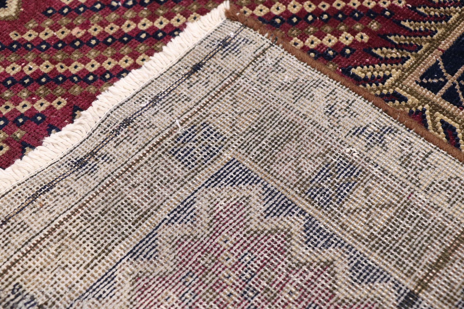 3 x 6 Vintage Persian Bijar Rug 78017