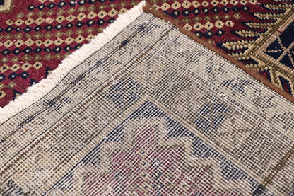 3 x 6 Vintage Persian Bijar Rug 78017