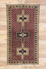 3 x 6 Vintage Persian Bijar Rug 78017